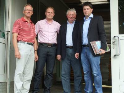 Christian Calderone informiert sich in Damme