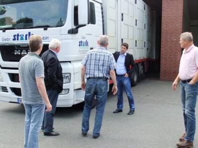 Christian Calderone informiert sich in Damme