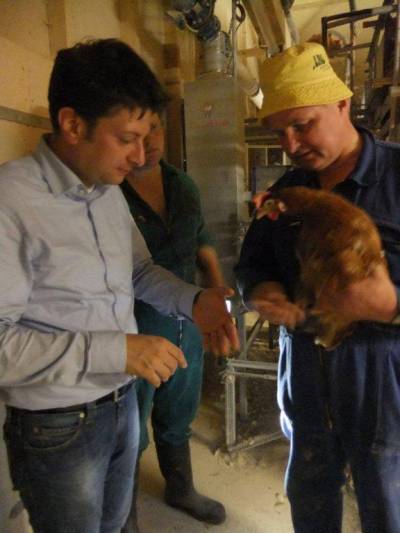 Christian Calderone informiert sich in Damme