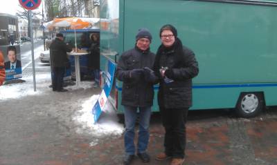 Die JU war auch dabei..